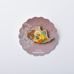 Персонализирана имитация на емайла значка за лого на изображения, безплатна такса за проба, подходяща за колекция, златни металн...