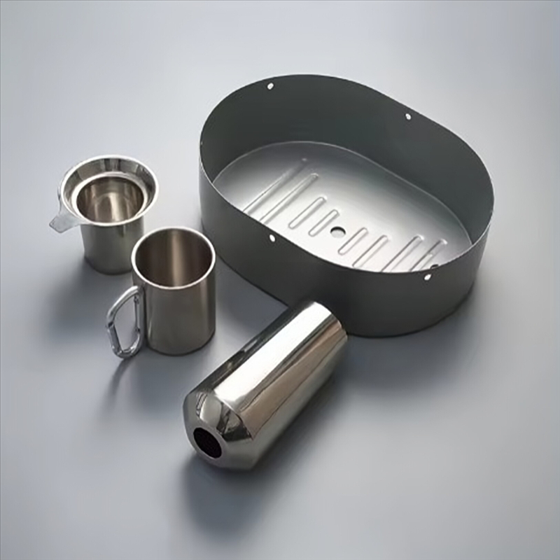 Персонализиран алуминий или SUS дълбоко изтеглен доставчик Метални части за дълбоко изтегляне\/въртене долна част корпус Метална част за щамповане