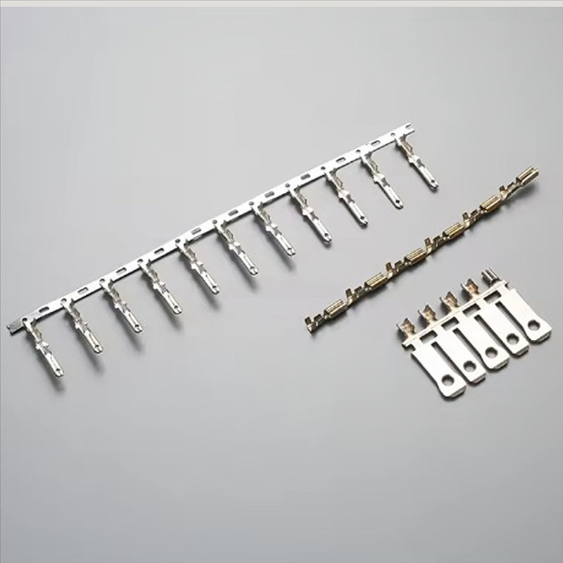 OEM персонализирани метални щамповани части Медна стомана Електрически Електрически Електронен контакт