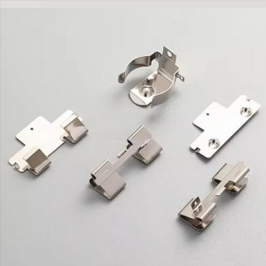 шрапнел за контакт на батерията Фабрично изработени по поръчка ламарина от неръждаема стомана Метални щамповани части