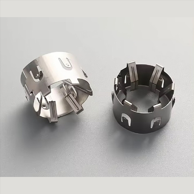 Услуга за производство по поръчка Черно прахово покритие Алуминиево щамповане Огъване Щанцоване Формиране на части за количка за голф