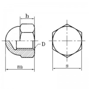 шестоъгълни капачки