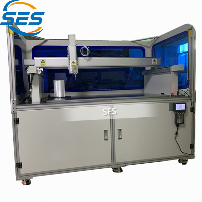 Вертикална машина за разпръскване на LED светлина