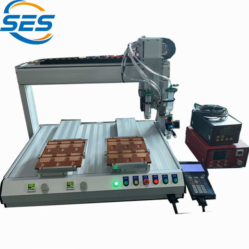 Двойна-Дозираща машина за печатна платка с струен клапан