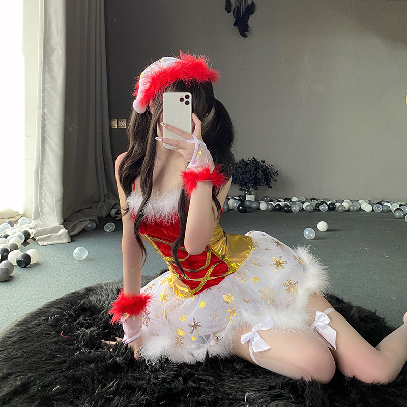 Ново - Коледни костюми в стил, плюс - Стилове на размера за Европа и Америка. Подходящ за коледни партита, Club DS Stage Performance Wear 101 Цена:$89.99