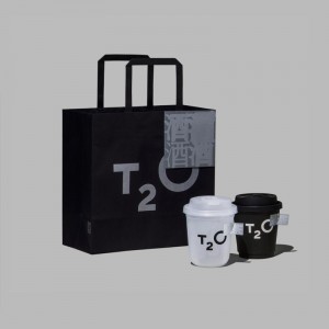 Жива луксозна хартиена чанта за подарък