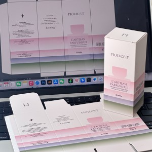 Пастелна елегантност парфюмна кутия