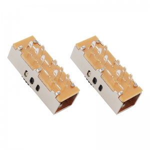 SLIDE превключвател SS23F10 Три-Превключвател за плъзгане на скоростта за регулиране на светодиодната светлина на цвета и високо-мото...