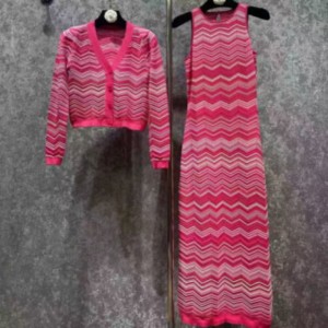 Летен плетен кръгъл врат с дълъг ръкав Интеркултор Кардиган, V-Шия без ръкави с дълъг плетен райета рокля