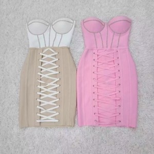 Пробийте рокля за превръзка на тазобедрената става