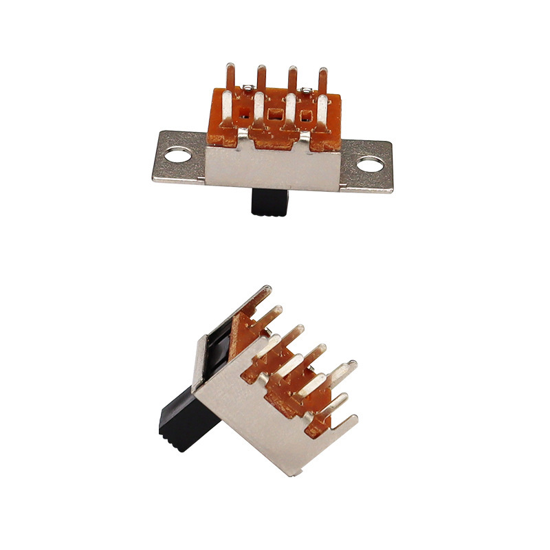 Слайд превключвател SS23F06 Персонализиране-направен двойно-Ред 6-ПИН вертикален прахосмукачка Пречистващ препарат за сешоар плъзгач