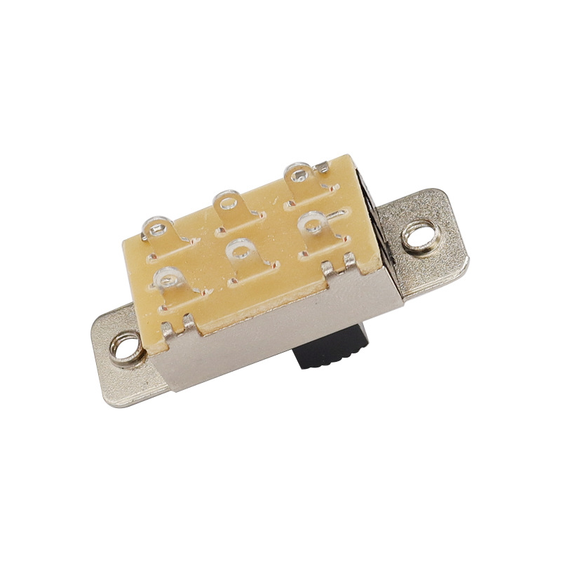 Slide Switch SS23F19, двойно-Ред 6-щифт три-Превключвател за плъзгане на позиция, превключвател за плъзгане на DVD за навигация на автомобила