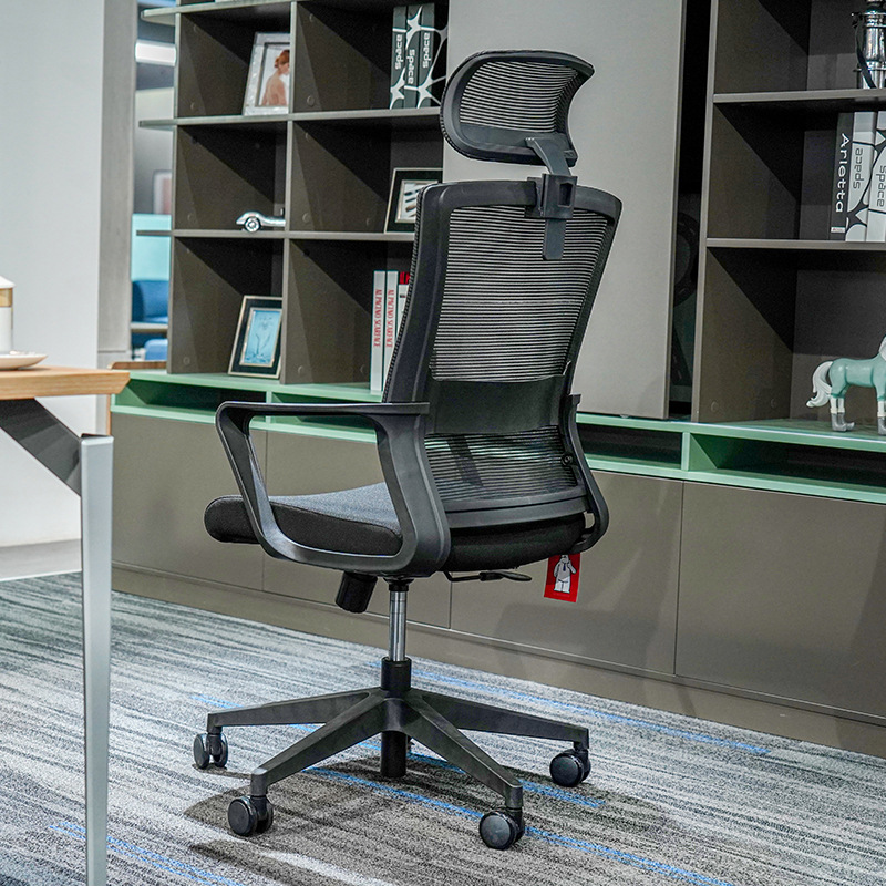 Модел BGY001 Ергономичен мрежест стол на едро - Дишащ извит гръб с височина-Регулируеми ръце за учене, офис и дълги седнали сесии